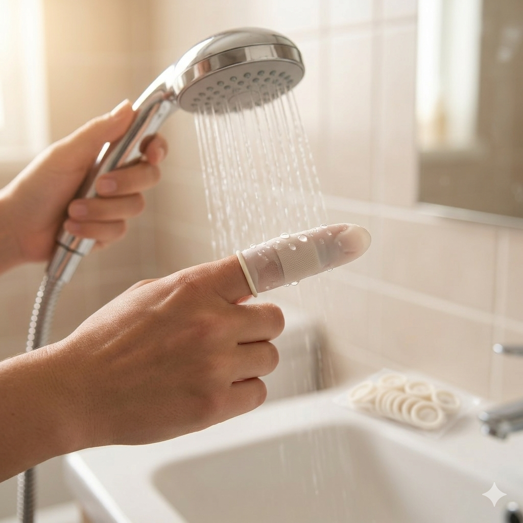 Su-dung-bao-ngon-tay-bang-cao-su-bao-ve-ngon-tay